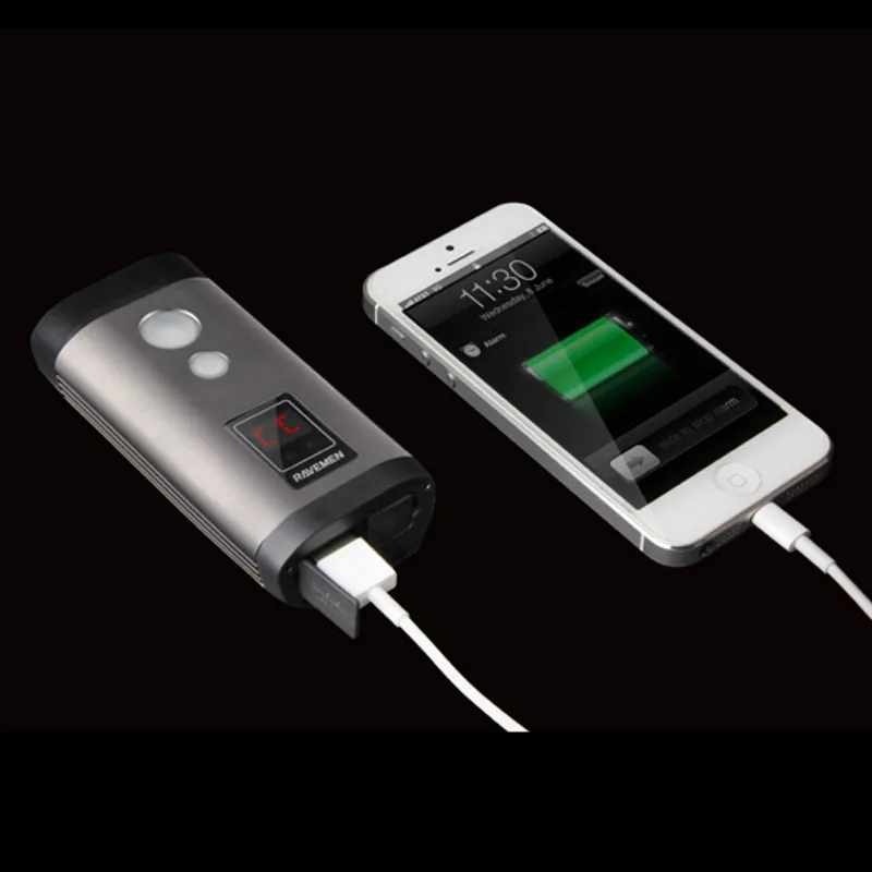 Ravemen PR1200 USB DuaLens Front Light with Remote - 1200 Lumens-3