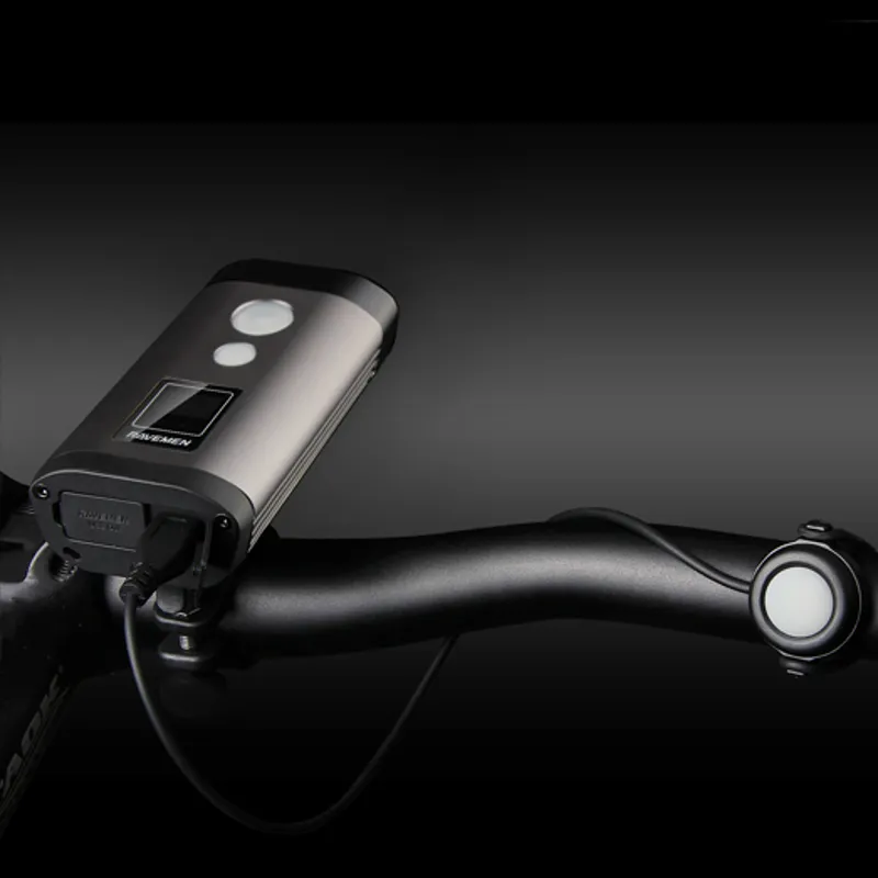 Ravemen PR1200 USB DuaLens Front Light with Remote - 1200 Lumens-4