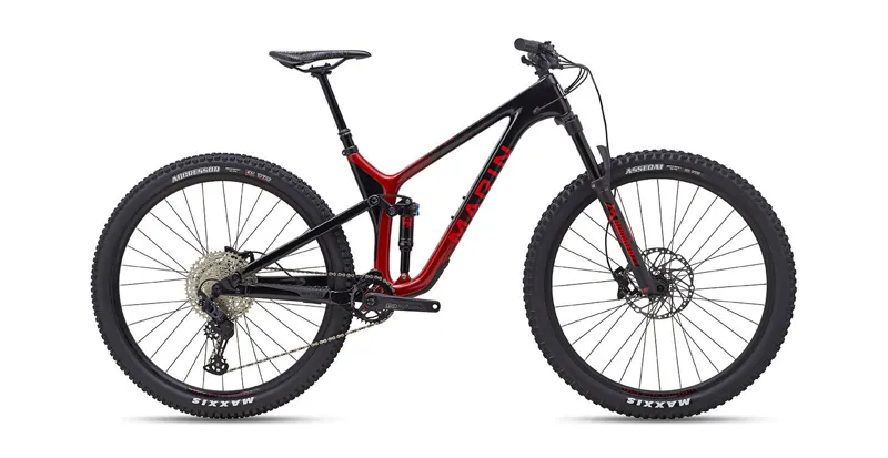 Marin Rift Zone Carbon 1 29er Full Suspension MTB Red Carbon Small