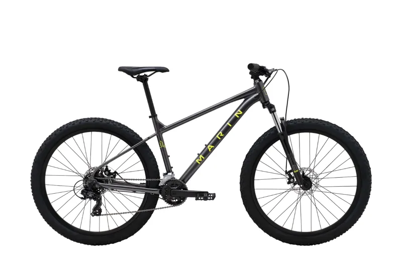 Marin Bolinas Ridge 1 27.5/29er 2026 Hardtail MTB - Charcoal/Yellow