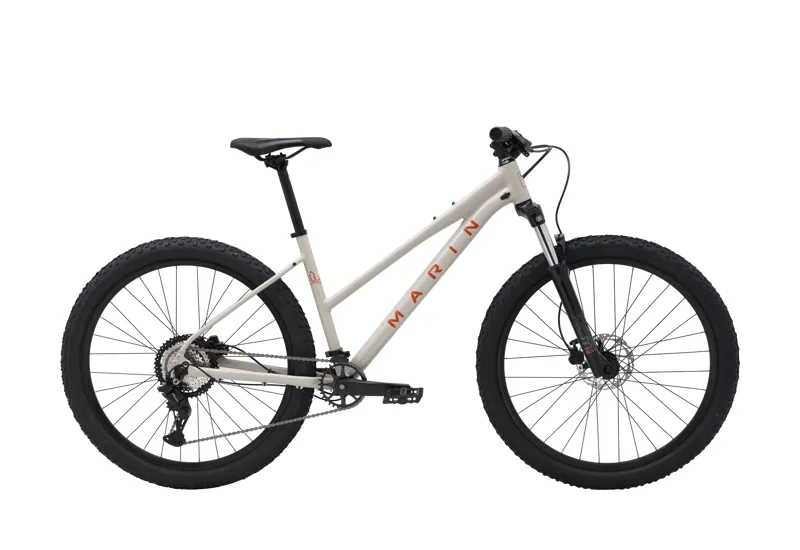 Marin Bolinas Ridge 2 ST 27.5 inch 2026 Hardtail MTB - Light Grey/Red