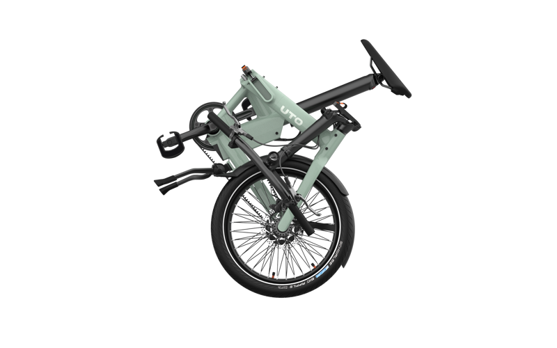 UTO Afternoon Pro 20 2026 Electric Folding Bike - Smoked Green-4