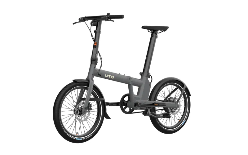 UTO Afternoon Pro 20 2026 Electric Folding Bike - Anthracite Grey-1
