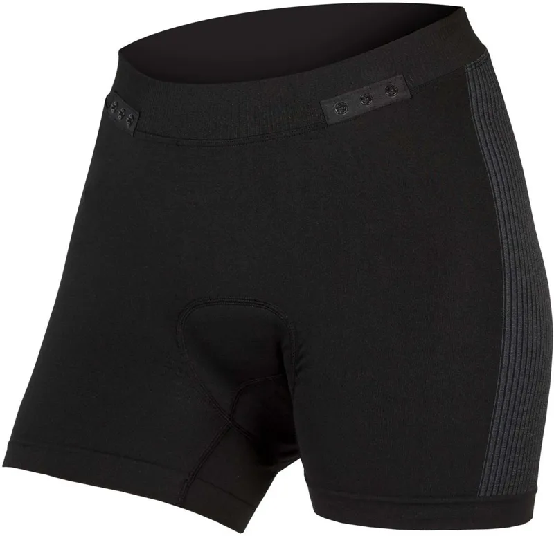 Endura Womens Engineered Padded Boxer with Clickfast - Black
