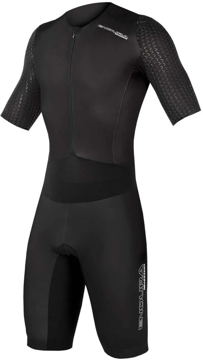 Endura QDC D2Z Short Sleeve Tri Suit II with SST - Black