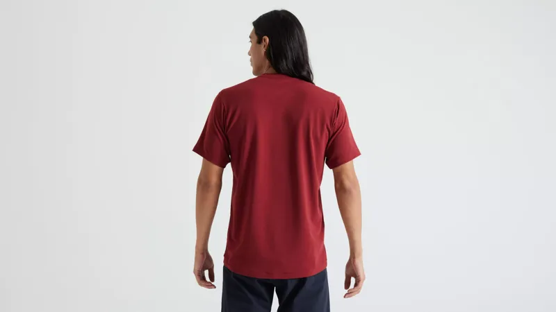 Specialized Trail Men's Short Sleeve Jersey - Garnet Red-2