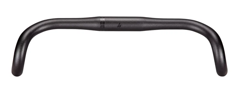 Specialized Short Reach Alloy Flare Road Handlebar - Sand Blast Ano Black-3