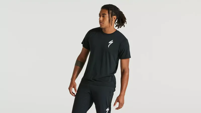 Specialized S-Logo Men's Short Sleeve T- Shirt - Black-2