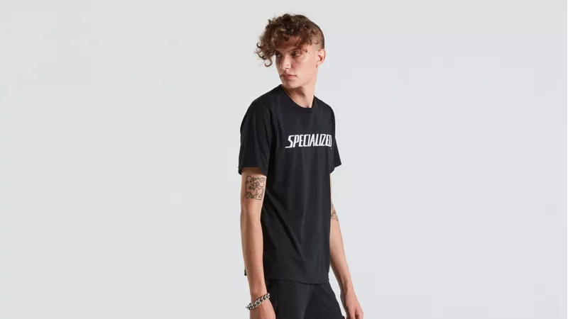Specialized Wordmark Men's Short Sleeve T- Shirt - Black