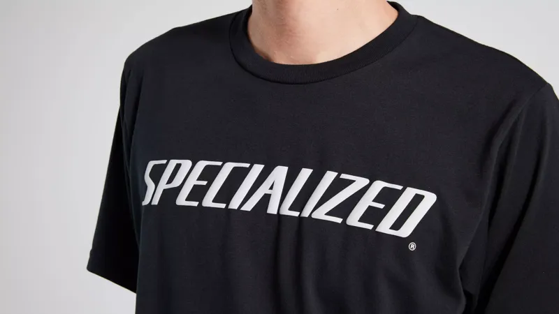 Specialized Wordmark Men's Short Sleeve T- Shirt - Black-2