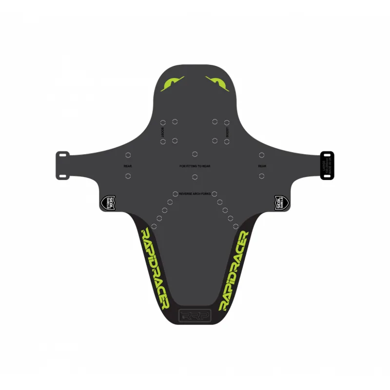 RRP Enduroguard Front Mudguard - Large - Neon Green