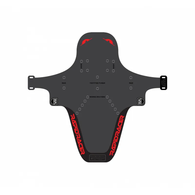 RRP Enduroguard Front Mudguard - Large - Red