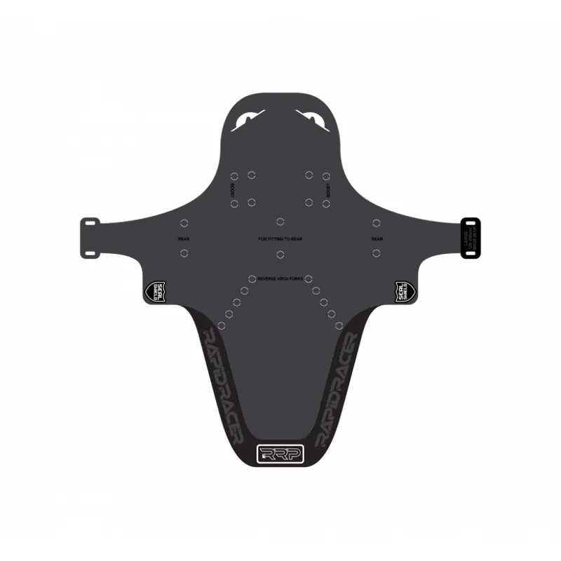 RRP Enduroguard Front Mudguard - Large - Black