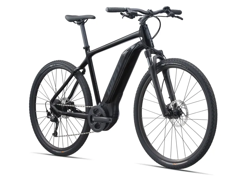 Giant Roam E+ GTS Electric Hybrid Bike - Black-1
