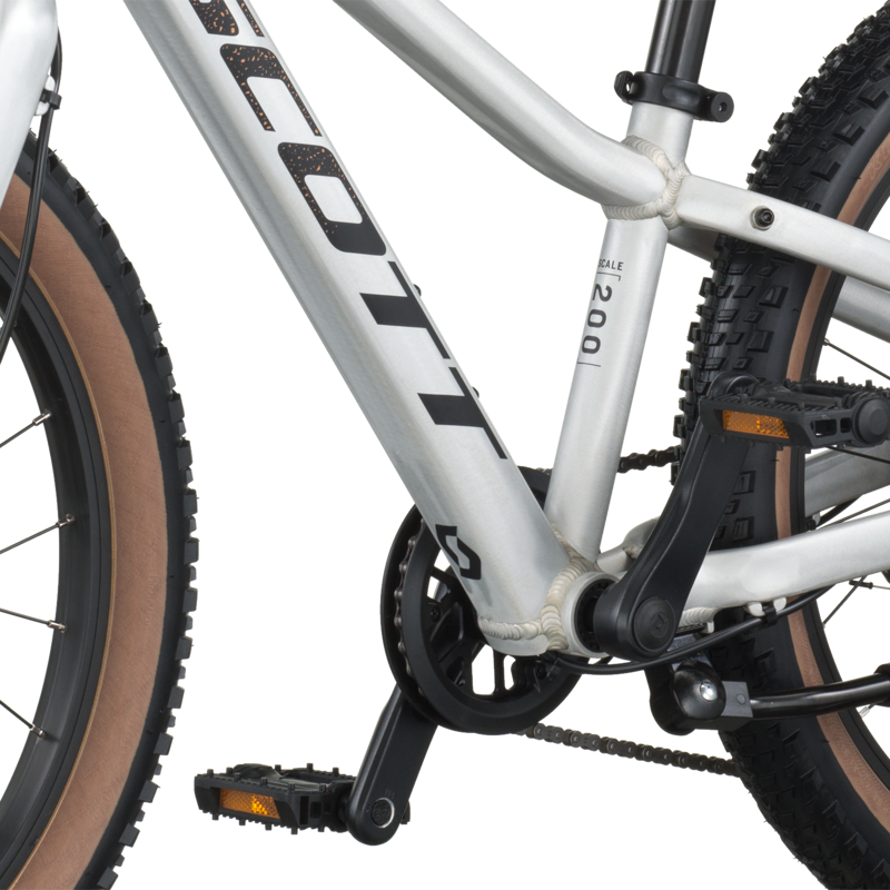 Scott Scale 200 20w 2027 Kids Bike - Alloy Silver-5