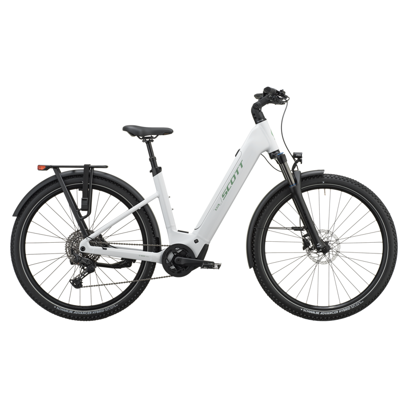 Scott Axis 20 Wave 720wh 2027 Electric Hybrid Bike - Off White