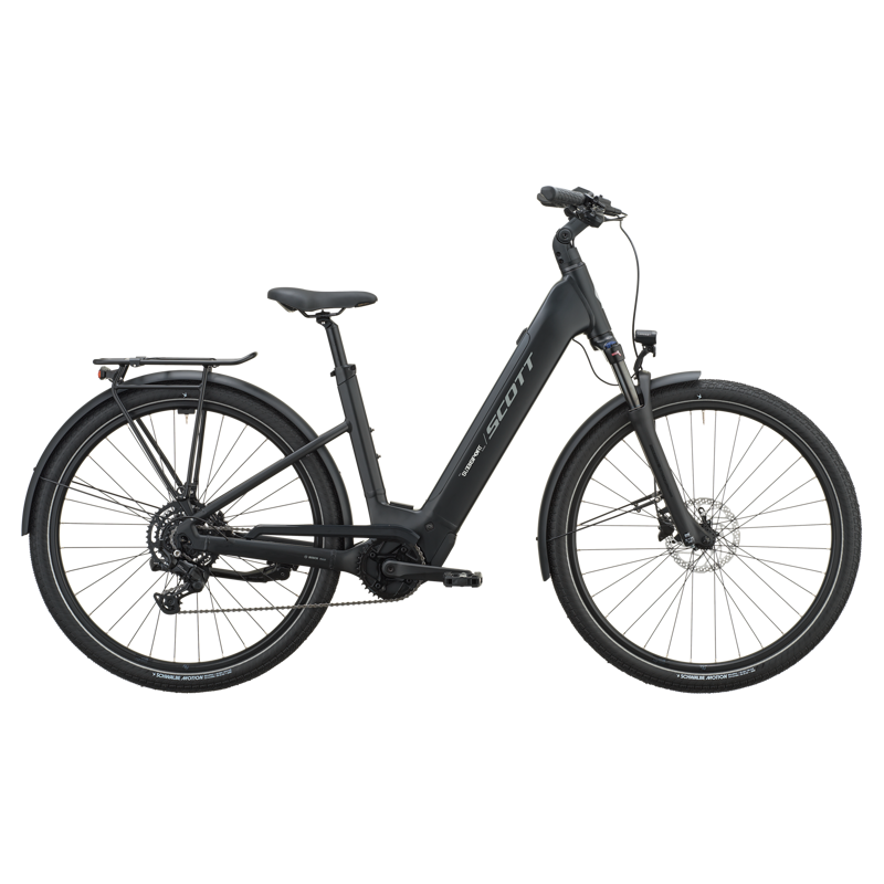 Scott Sub Sport 30 Wave 540wh 2027 Electric Hybrid Bike - Black