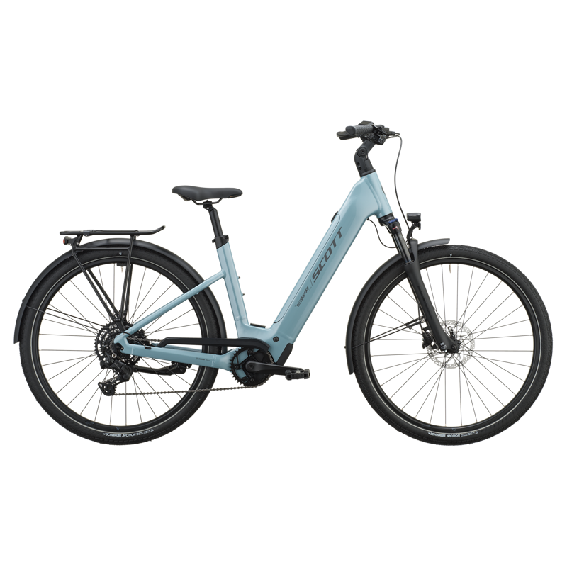 Scott Sub Sport 30 Wave 540wh 2027 Electric Hybrid Bike - Sterling Blue
