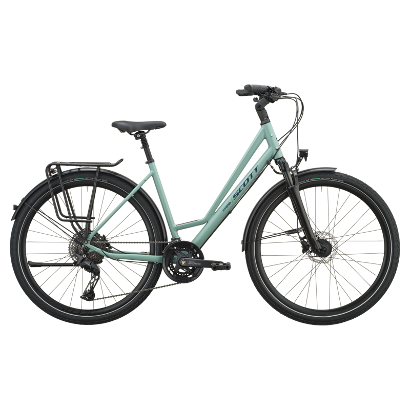 Scott Vitess 10 Wave 2027 Hybrid Bike - Willow Green