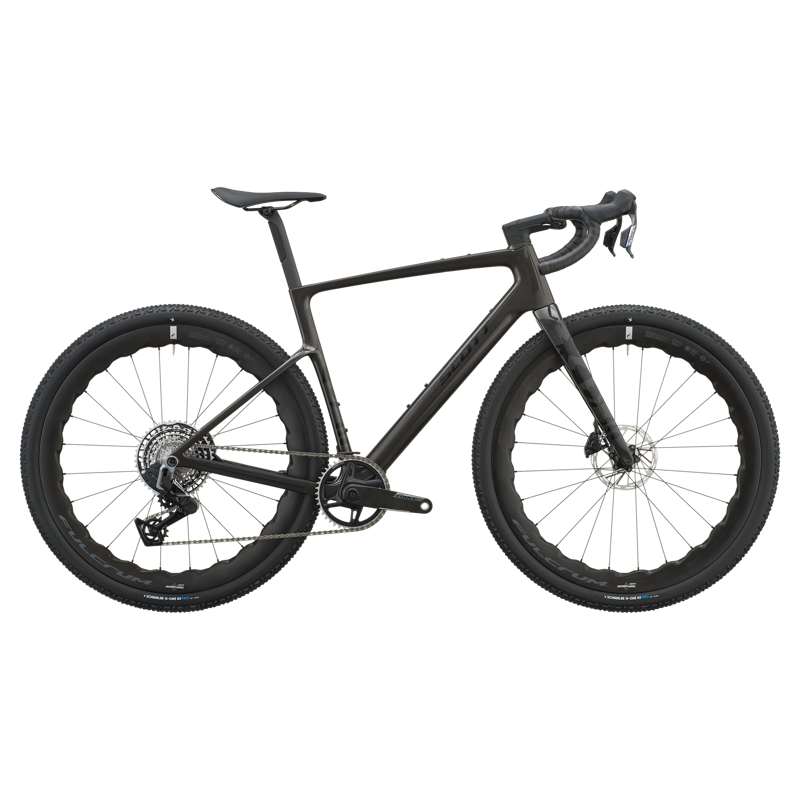 Scott Addict Gravel 20 2027 Carbon Gravel Road Bike - Watery Black