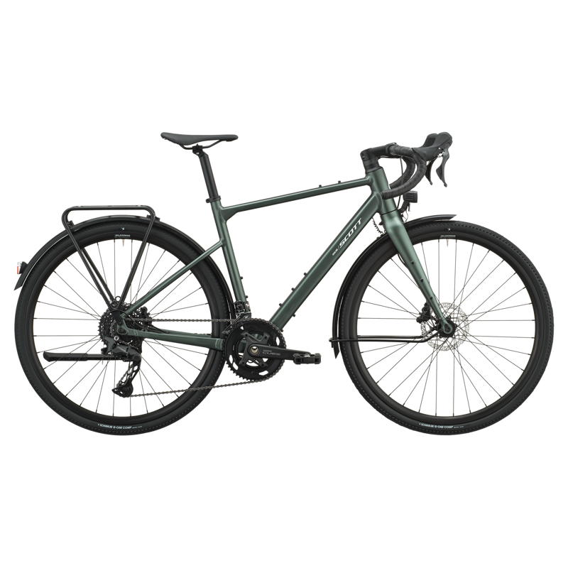 Scott Overland 30 2027 Gravel Road Bike - Marine Green