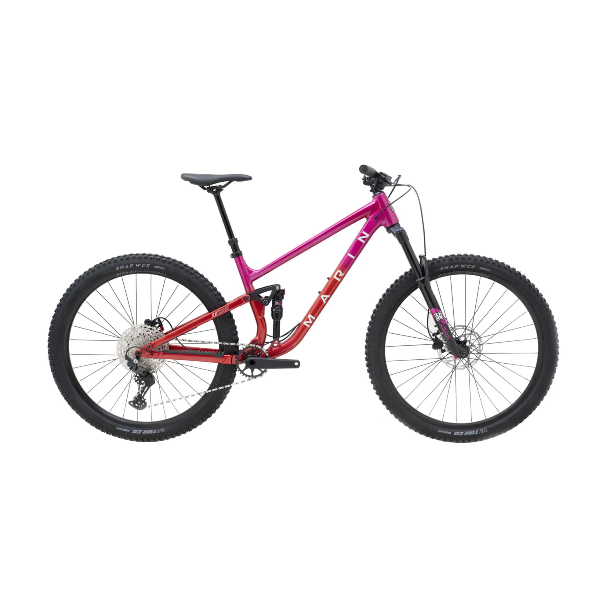 Marin Rift Zone inch 2025 Full Suspension MTB Pink/Coral
