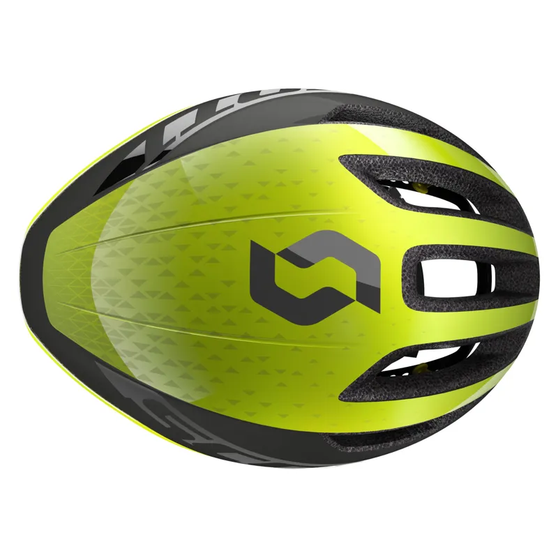 Scott Cadence Plus CE Road Helmet - Yellow RC/Dark Grey-3