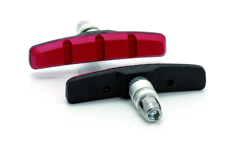 XLC V-Brake Pads - Red - 4pcs