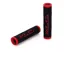 XLC Dual Colour Grips - 125mm - Black/Red