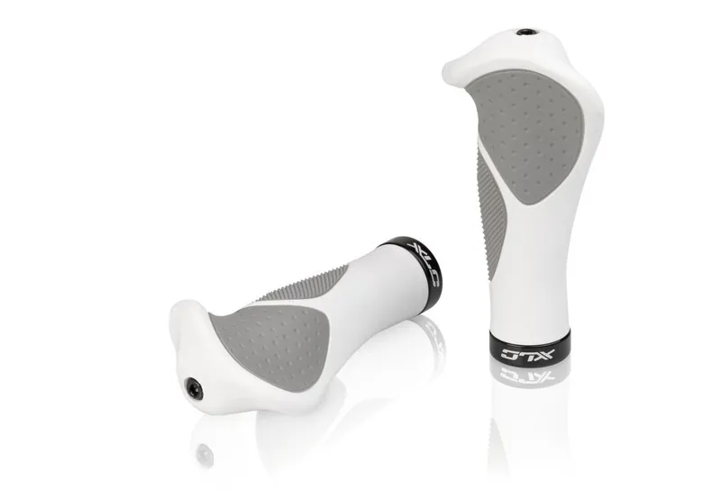 XLC GR-S22 Ergonomic Grips - 135mm - White