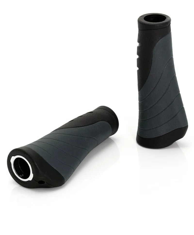 XLC Ergonomic Locking Grips - Black