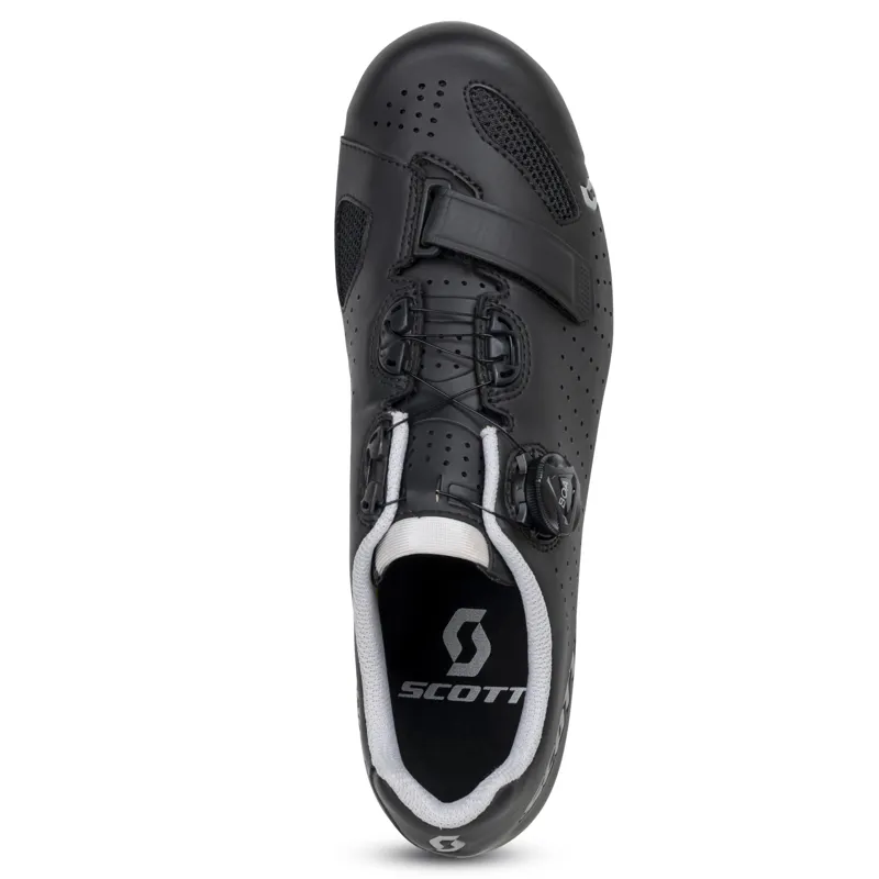 Scott Comp Boa Road Shoes - Black/Silver -4