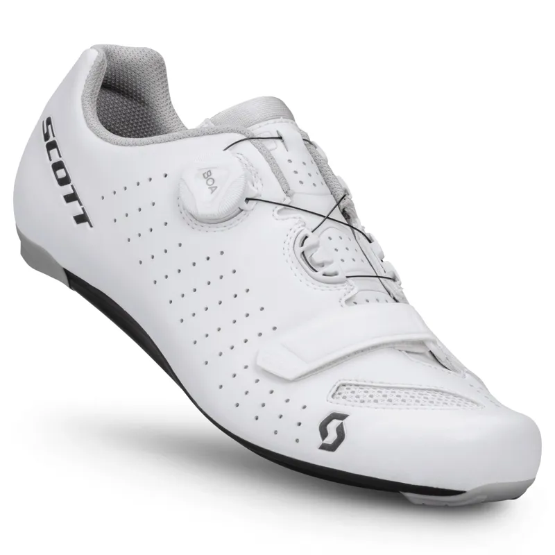 Scott Comp Boa Road Shoes - White/Black 