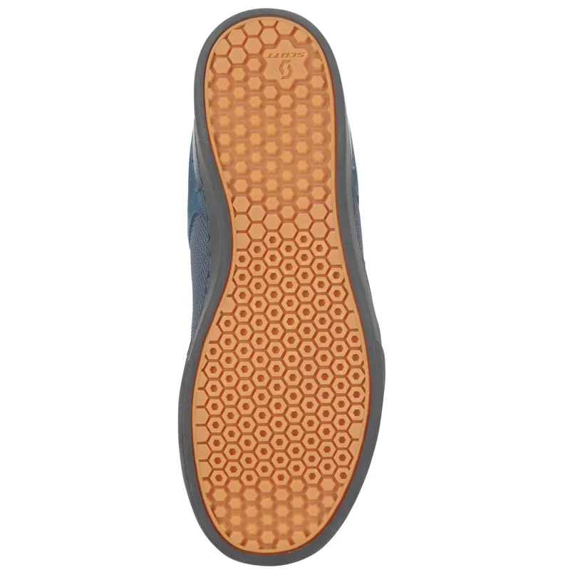 Scott FR 10 Flat Pedal Shoes - Blue/Black-2