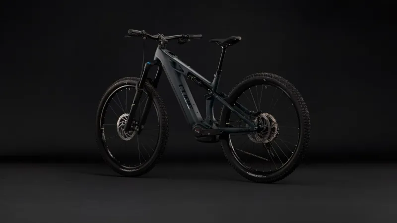 Cube Stereo Hybrid One44 HPC Race 800wh 2027 Electric MTB - Coal/Green-4