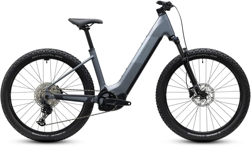 Cube Reaction Hybrid Performance 720wh Easy Entry 2027 Electric MTB - Ashgrey
