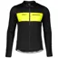 Scott RC Warm Hybrid Windbreaker Men's Jacket - Black/Sulphur Yellow