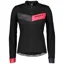Scott RC Warm Long Sleeve Women's Jersey - Black/Azalea Pink