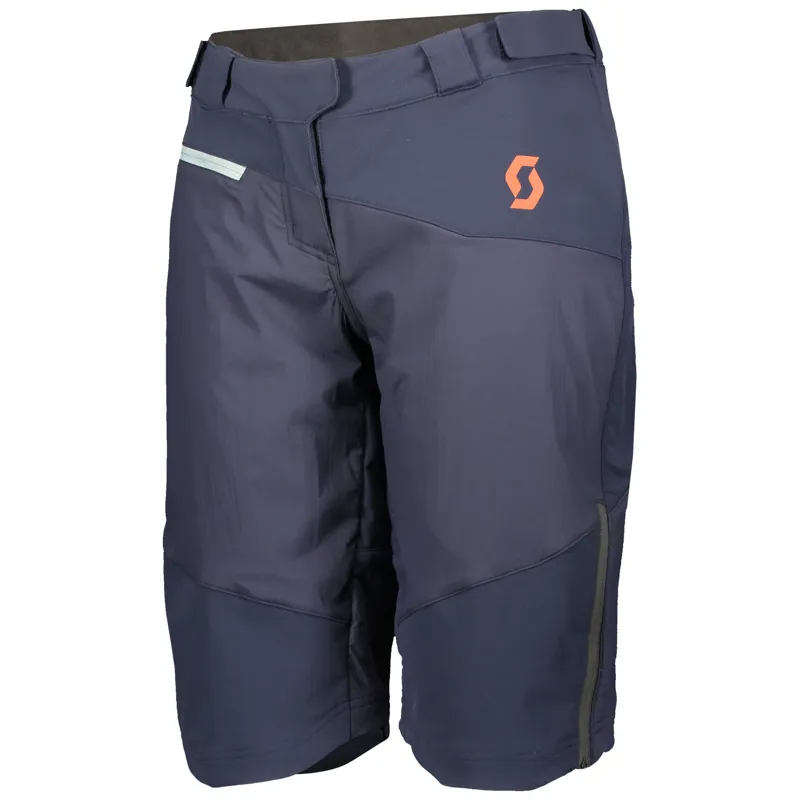 Scott Trail Storm Alpha Womens Baggy Shorts - Blue Nights/Cloud Blue