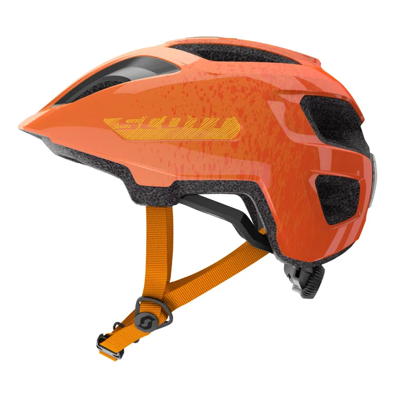 Scott Spunto Junior Helmet - 50-56cm - Fire Orange-1