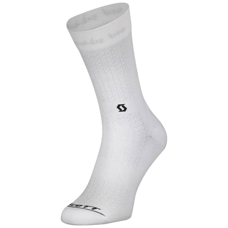 Scott Performance Crew Socks - White/Black