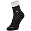 Scott Trail Quarter Socks - Dark Grey/White