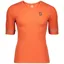 Scott Endurance Knit Short Sleeve Jersey - Orange Pumpkin/Dark Grey