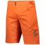 Scott Trail Flow w/Pad Baggy Shorts - Orange Pumpkin