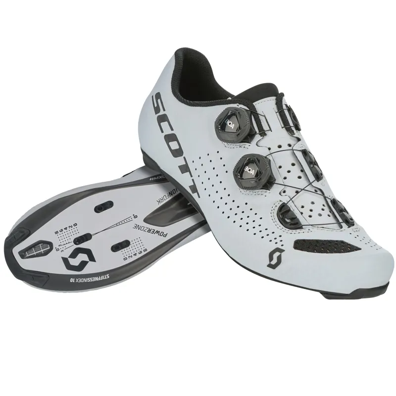 Scott RC Evo Road Shoes - White/Black