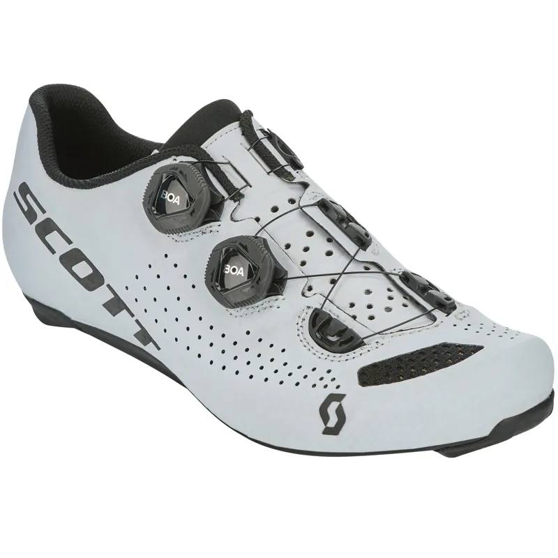 Scott RC Evo Road Shoes - White/Black-1