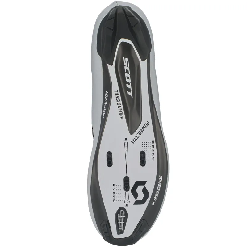 Scott RC Evo Road Shoes - White/Black-2