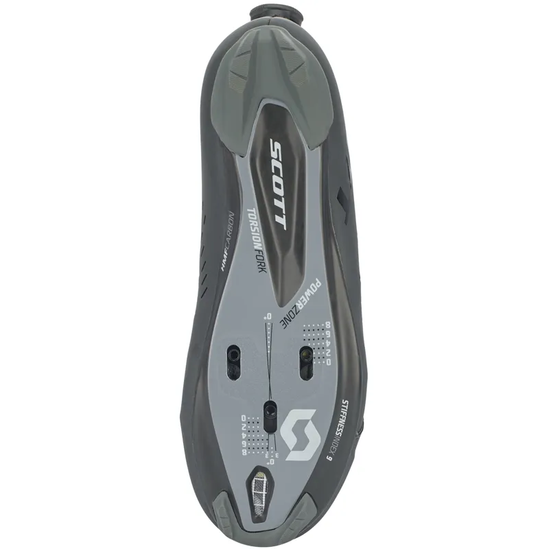 Scott Road Aero TT Road Shoes - Dark Grey Reflective/Black-2
