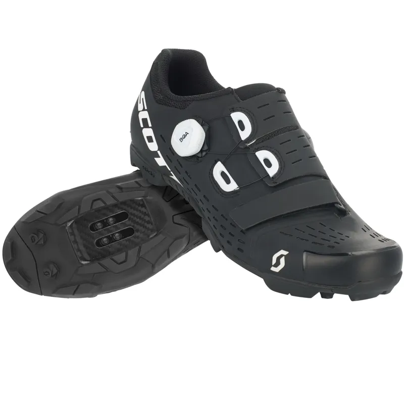 Scott Premium MTB Shoes - Matt Black/Gloss White