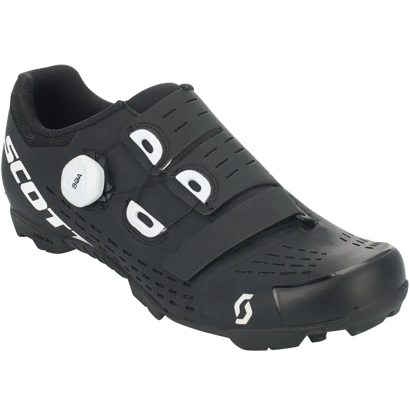 Scott Premium MTB Shoes - Matt Black/Gloss White-1